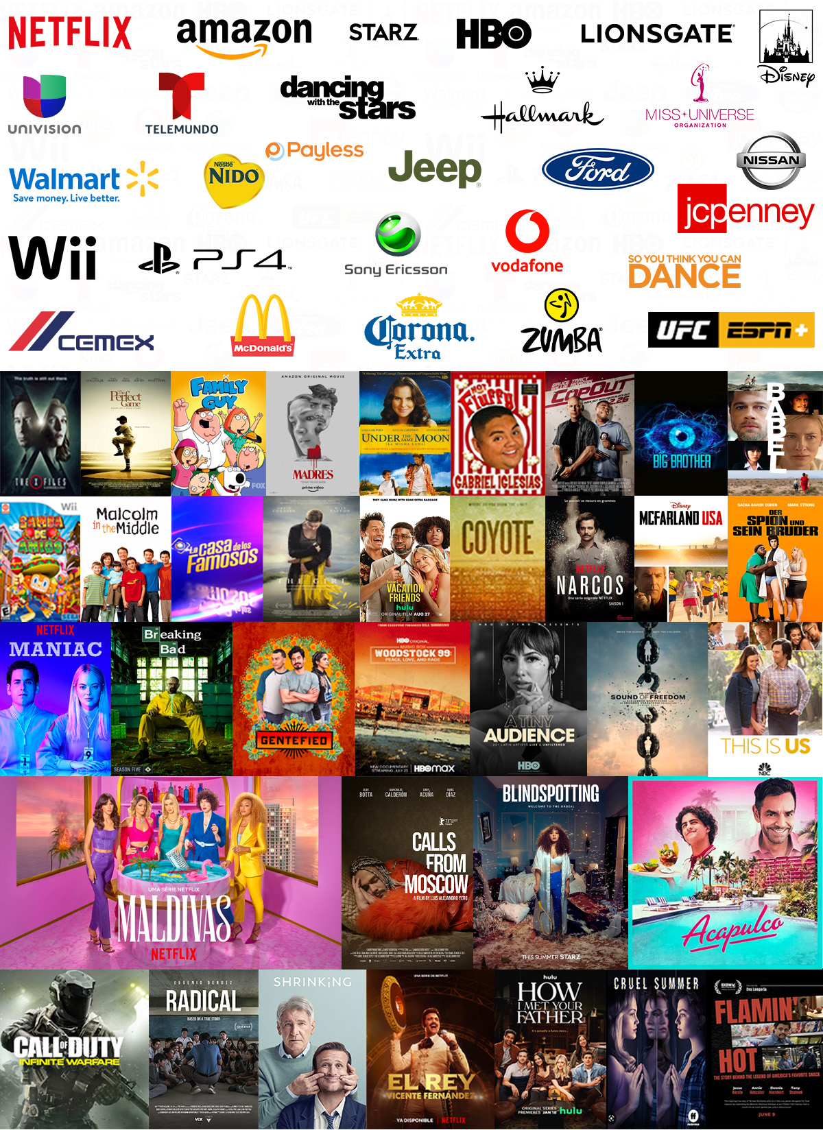 Ads and films