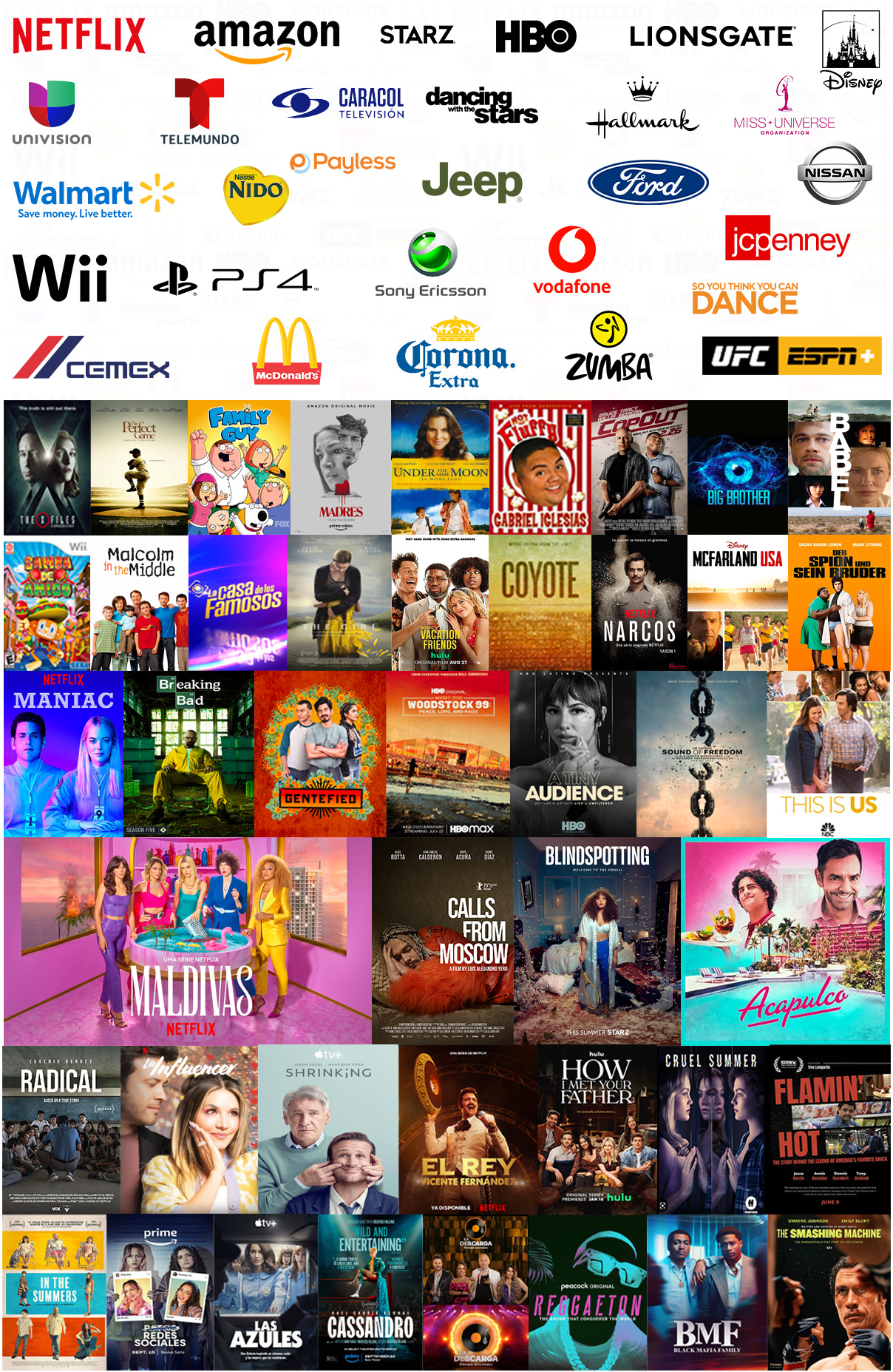 Ads and films